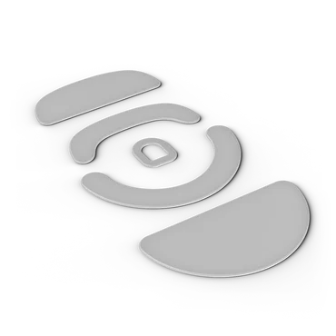 XM2 Maus Skates, 100% PTFE, milchig-wei&szlig;
