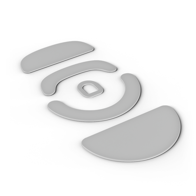 XM2 Maus Skates, 100% PTFE, milchig-wei&szlig; image number 0