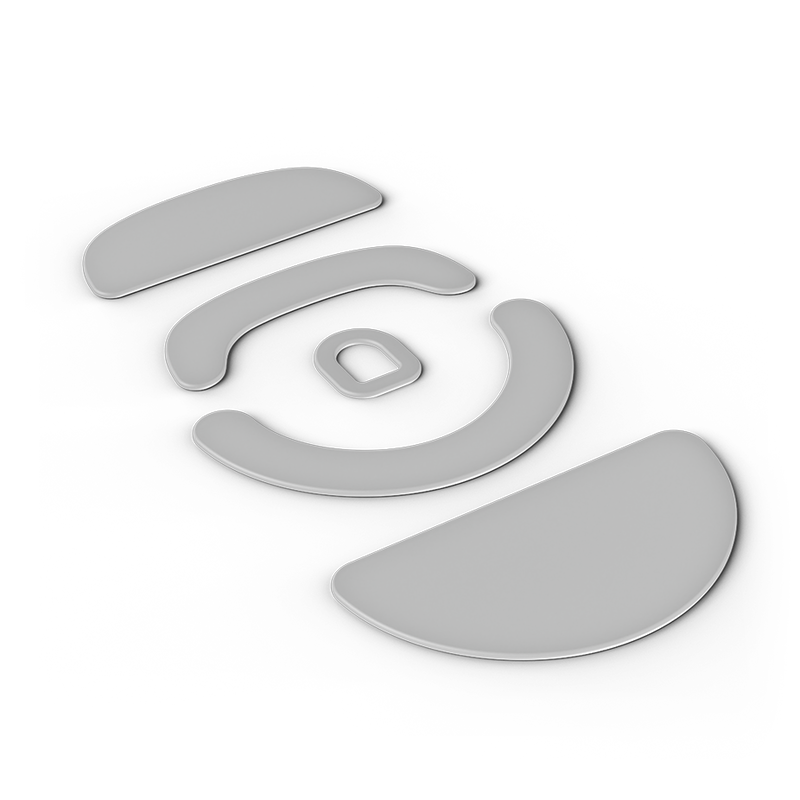 XM2 Maus Skates, 100% PTFE, milchig-weiß