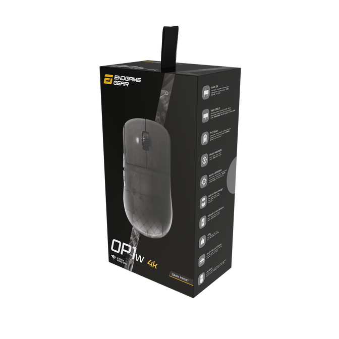 Endgame Gear OP1W 4K Wireless Gaming Mouse Dark Frost image number 9