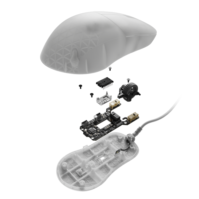 Endgame Gear XM2 8K v2 Gaming-Maus White Frost image number 13