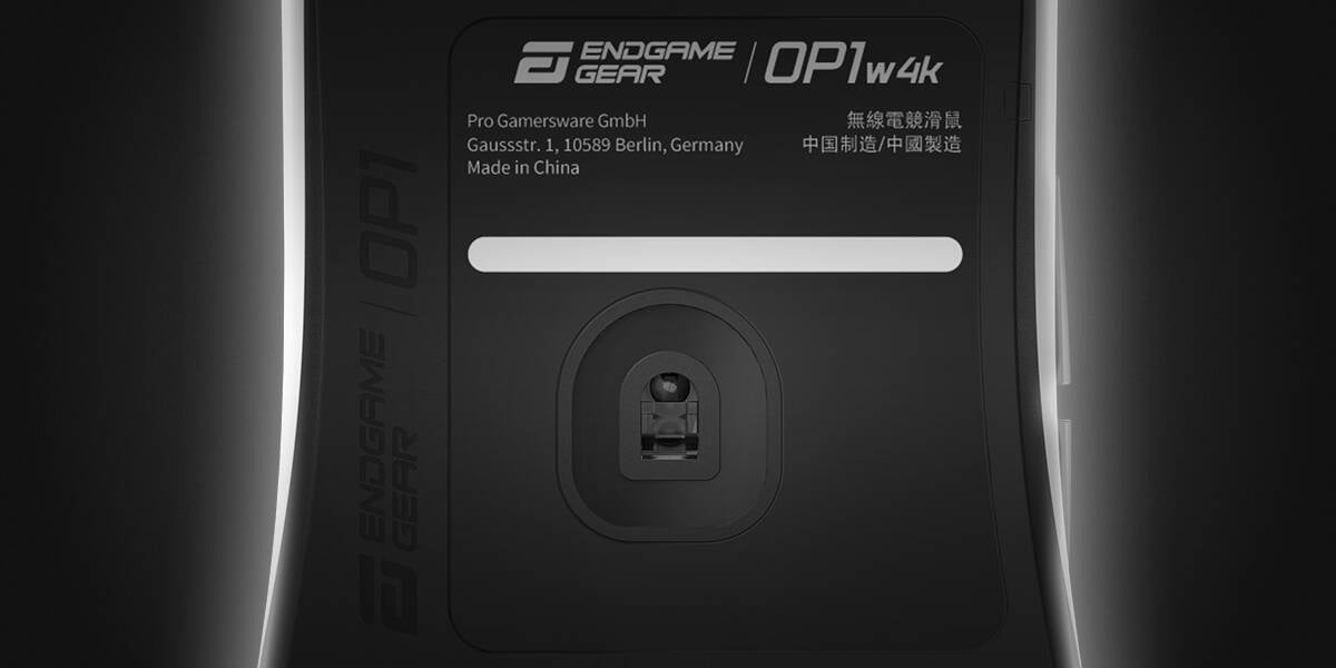 Gaming-Maus OP1w 4k PixArt PAW3395 Sensor