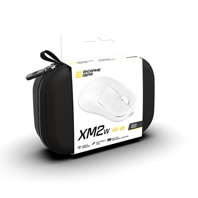 Endgame Gear XM2w 4K V2 Gaming Mouse 4,000Hz White Frost image number 15