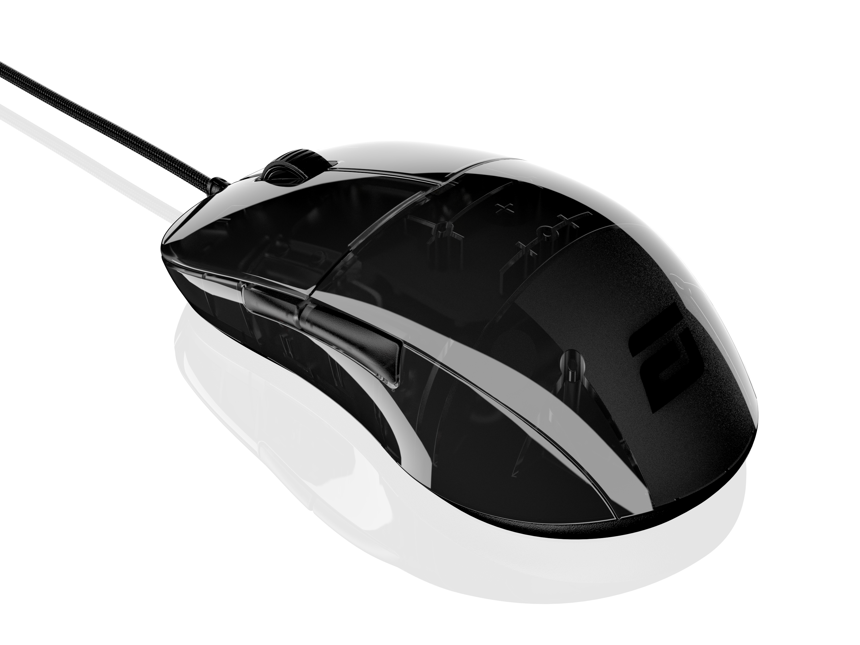 Hybrid skate design XM1r Gaming Mouse