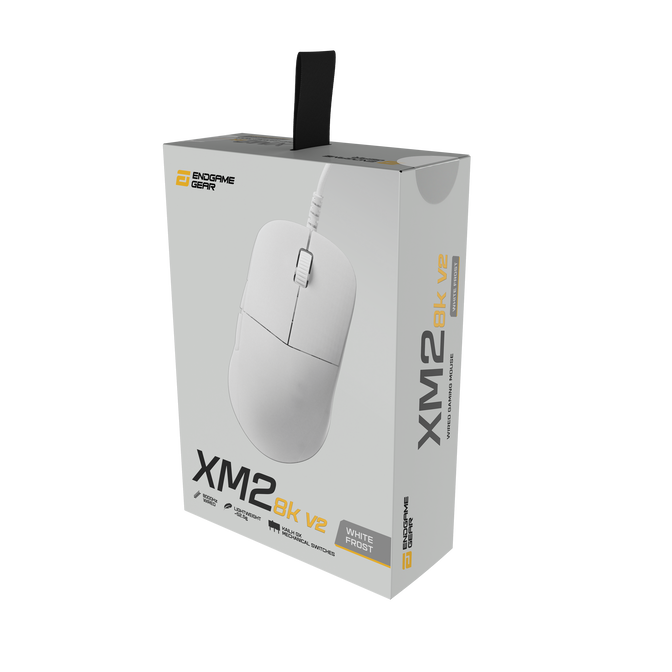 Endgame Gear XM2 8K v2 Gaming-Maus White Frost image number 14