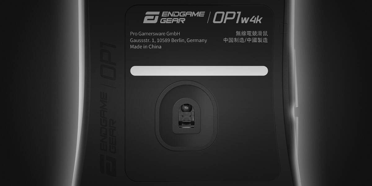 Gaming-Maus OP1w 4k PixArt PAW3395 Sensor