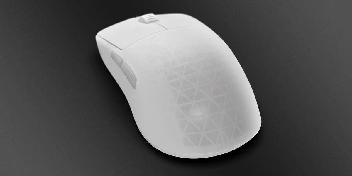 Gaming-Maus OP1w 4k Neuentwickelte Form für vielseitigen Claw-Grip