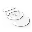 XM2 Maus Skates, 99,5% PTFE, wei&szlig; image number null