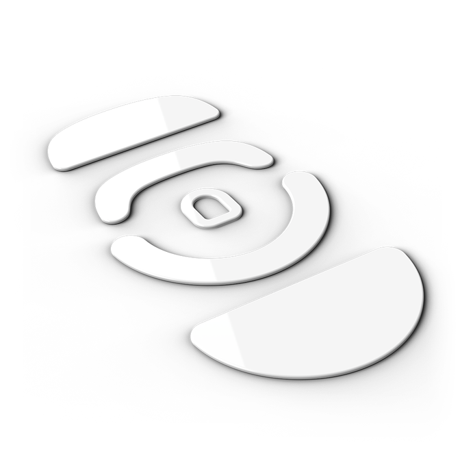 XM2 Maus Skates, 99,5% PTFE, wei&szlig; image number 0