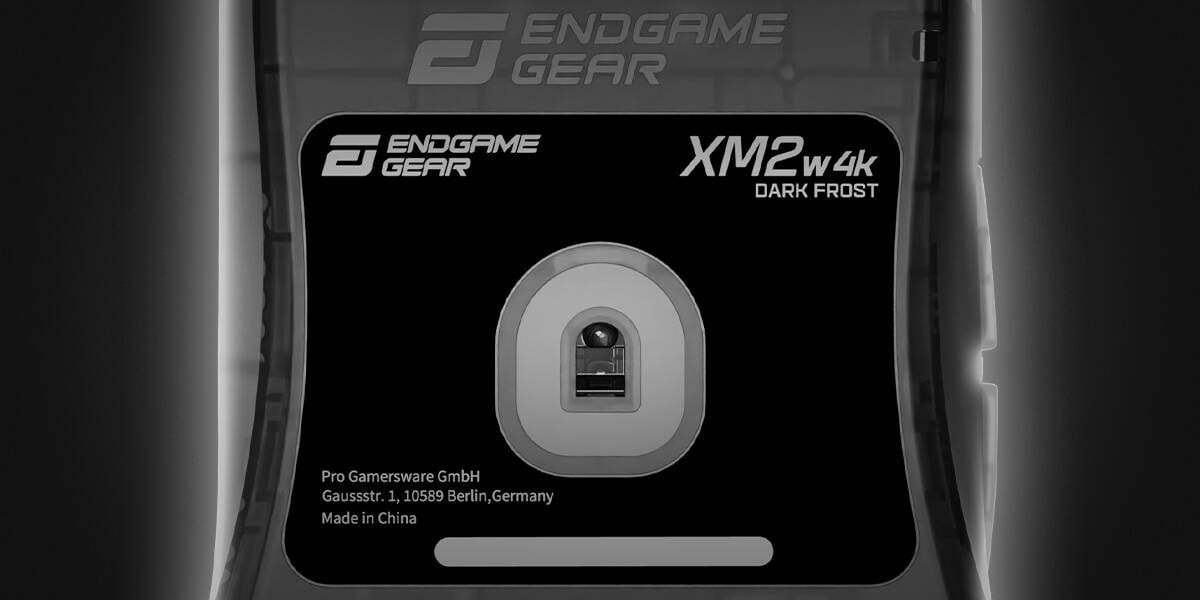 Gaming-Maus XM2w 4k PixArt 3395 Sensor