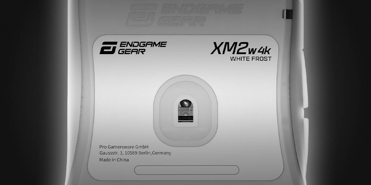 Gaming-Maus XM2w 4k PixArt 3395 Sensor