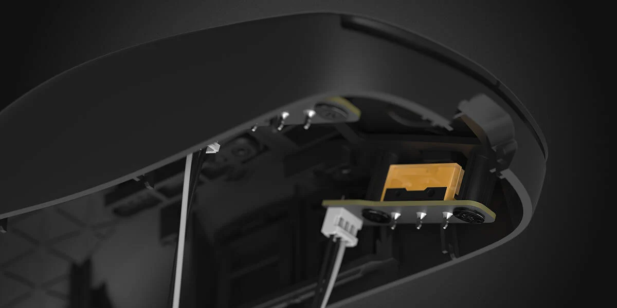 Austauschbare Haupttaster mit optionalen Switch-Packs