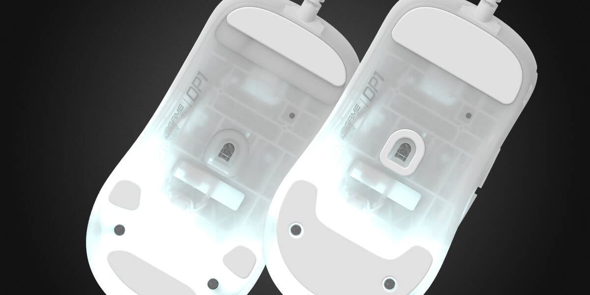 Beste Gleitfähigkeit Gaming-Maus OP1 RGB